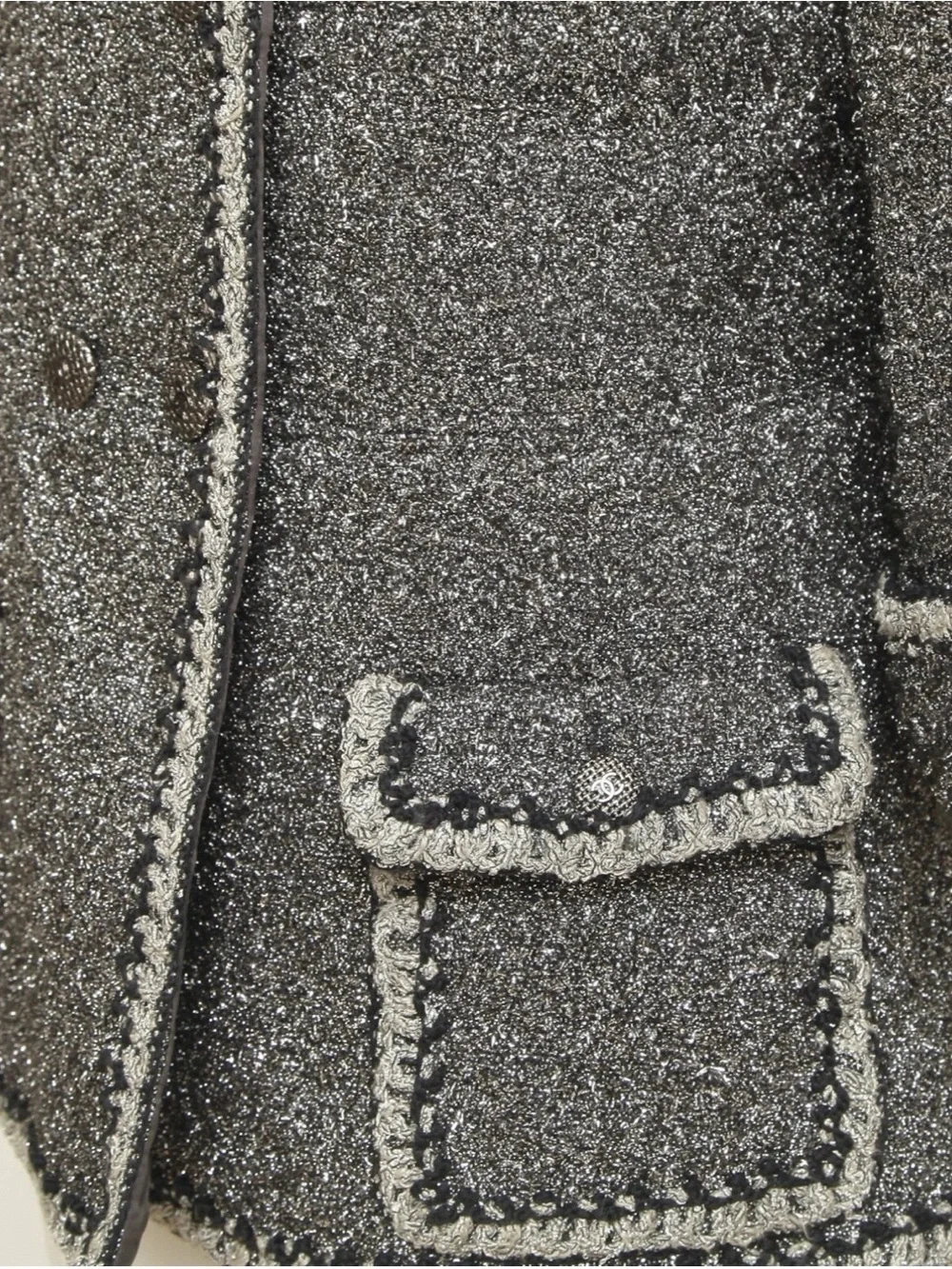 2014 Chanel Metallic Fantasy Tweed Jacket
